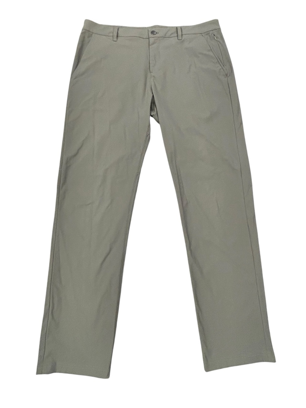 Quince Tech Chino Pants Men’s 36x34 Olive Tan Golf Casual Business Travel Poly